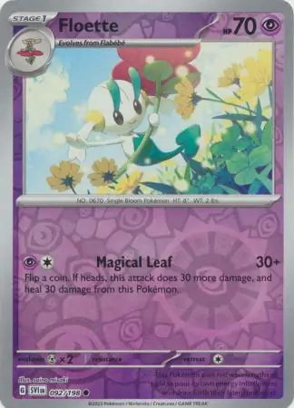 Scarlet & Violet Floette #92/198 reverse holo